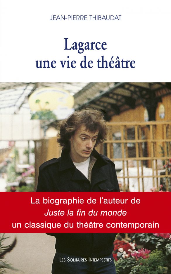 couverture llivre, une vie de theatre