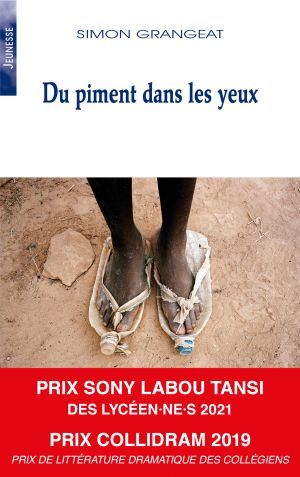 Couverture du livre "Du piment dans les yeux" de Simon Grangeat