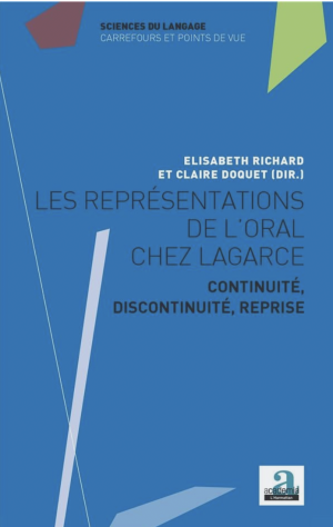 Les représentations de l'oral chez Lagarce
