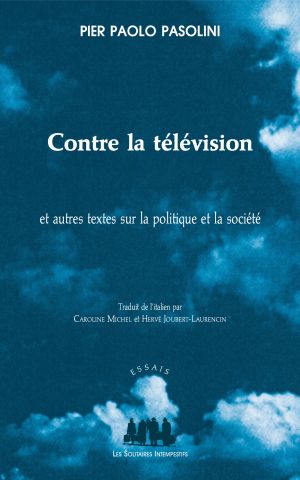 Couverture du livre "Contre la télévision"