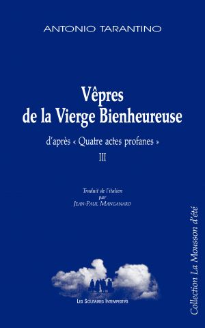 Couverture du livre "Vêpres de la Vierge Bienheureuse"