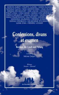 Couverture de "Confessions, divans et examen (Beichten, die Couch und Prüfung)"