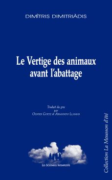 Couverture du livre "Le Vertige des animaux avant l'abattage"