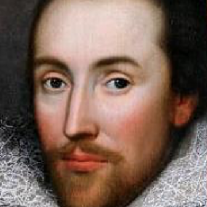 Photo portrait William Shakespeare 