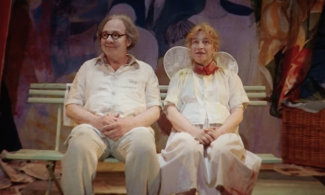 Hervé Pierre et Clotilde Mollet de nouveau réunis